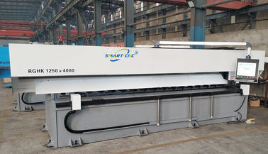 Frezarka CNC V 1500 × 4000 mm, biała hydrauliczna karbownica